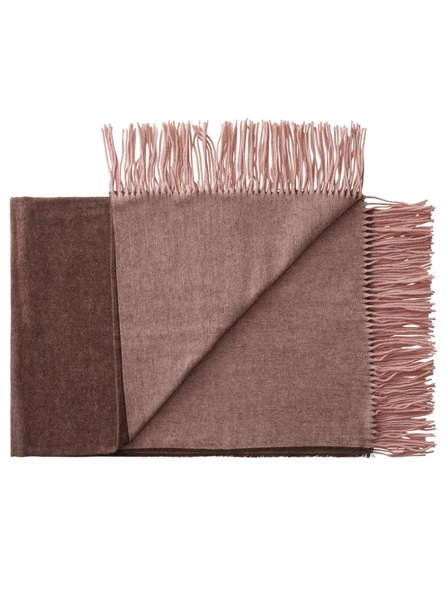 Franja Plaid, green/blue fra Silkeborg Uldspinderi