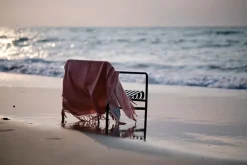 Franja Plaid, green/blue fra Silkeborg Uldspinderi