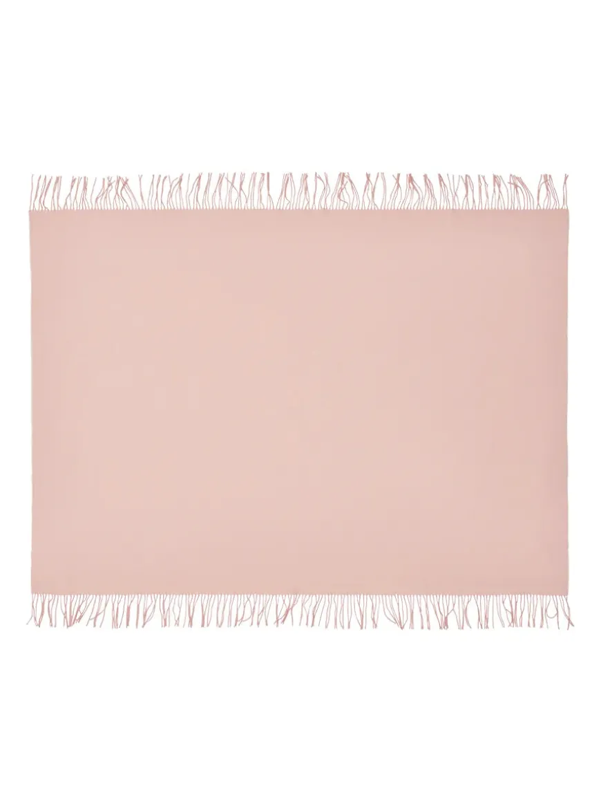 Franja Plaid, green/orange fra Silkeborg Uldspinderi