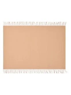 Franja Plaid, green/orange fra Silkeborg Uldspinderi