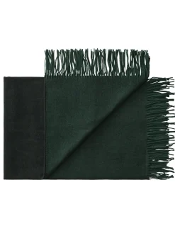 Franja Plaid, green/orange fra Silkeborg Uldspinderi