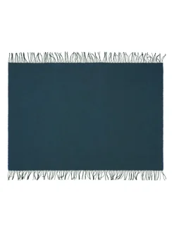 Franja Plaid, pink/brown fra Silkeborg Uldspinderi