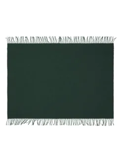 Franja Plaid, pink/white fra Silkeborg Uldspinderi