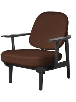 Fred Lænestol, sortfarvet ask fra Fritz Hansen