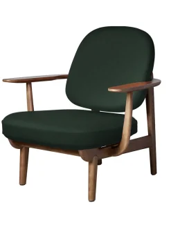 Fred Lænestol, valnødfarvet eg fra Fritz Hansen