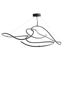 Ghost Chandelier, Big, Burned Black fra 101 Copenhagen