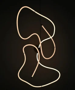 Ghost Chandelier, Big, Chrome fra 101 Copenhagen