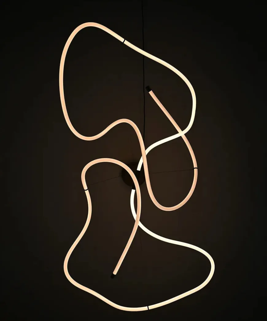 Ghost Chandelier, Big, Chrome fra 101 Copenhagen