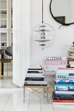 Globe, Brass Finish pendel Ø40 af Verner Panton