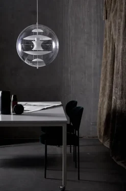 Globe, Brass Finish pendel Ø40 af Verner Panton