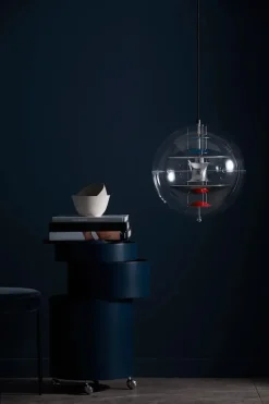 Globe, Glass pendel Ø50 af Verner Panton