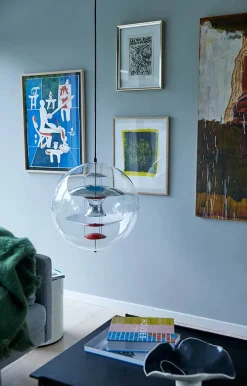 Globe, Glass pendel Ø40 af Verner Panton