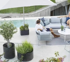 Grow Parasolfod m. hjul fra Cane-line