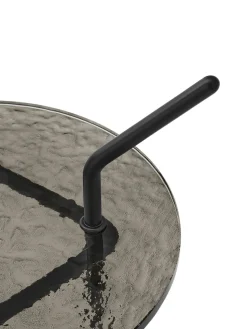 Halten SH9 Sidebord, warm black & smoked glass fra &Tradition