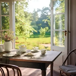 Hammershøi Summer krus 33 cl, forglemmigej fra Kähler