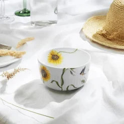 Hammershøi Summer skål Ø12 cm, forglemmigej fra Kähler