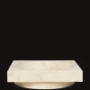 Hew low centrepiece, travertin fra Ferm Living