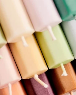 Hexagon Candle 4 Stk., fresh fra Hay