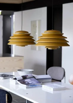 Hive pendel, aluminium af Verner Panton