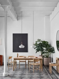 HM3 Drawn spisebordsstol af Hvidt & Mølgaard