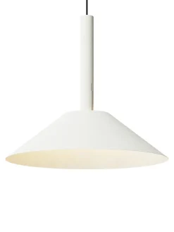 Hook pendant large, white fra Nine