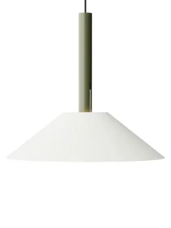 Hook pendant large, white fra Nine