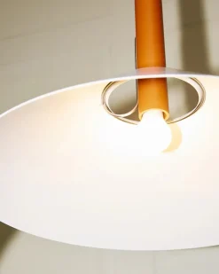 Hook pendant small, white fra Nine