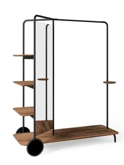 Host Wardrobe, walnut fra Stellar Works