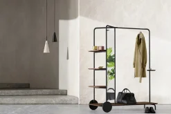 Host Wardrobe, walnut fra Stellar Works