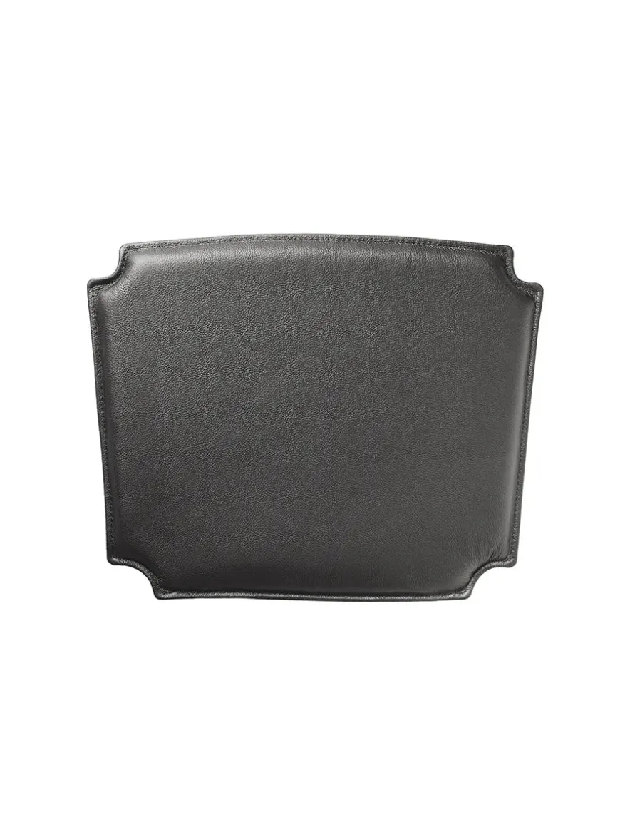 Hynde til Y-stol CH24, sort læder