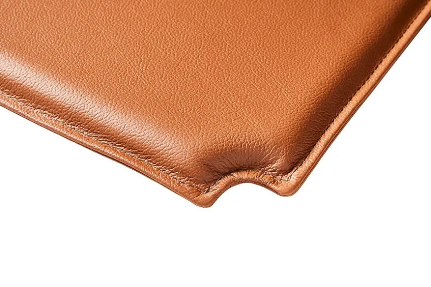 Hynde til Y-stol CH24, sort læder