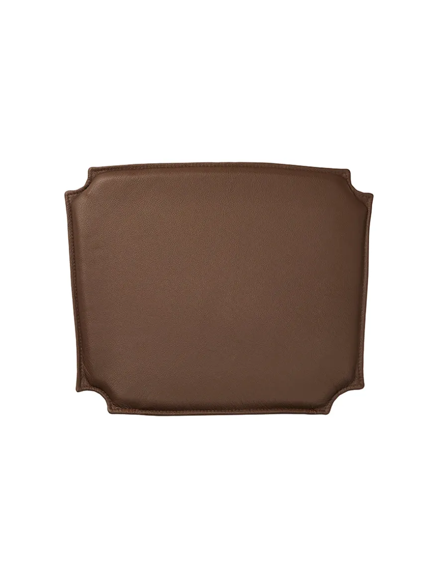 Hynde til Y-stol CH24, sort læder