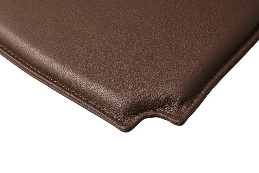 Hynde til Y-stol CH24, sort læder