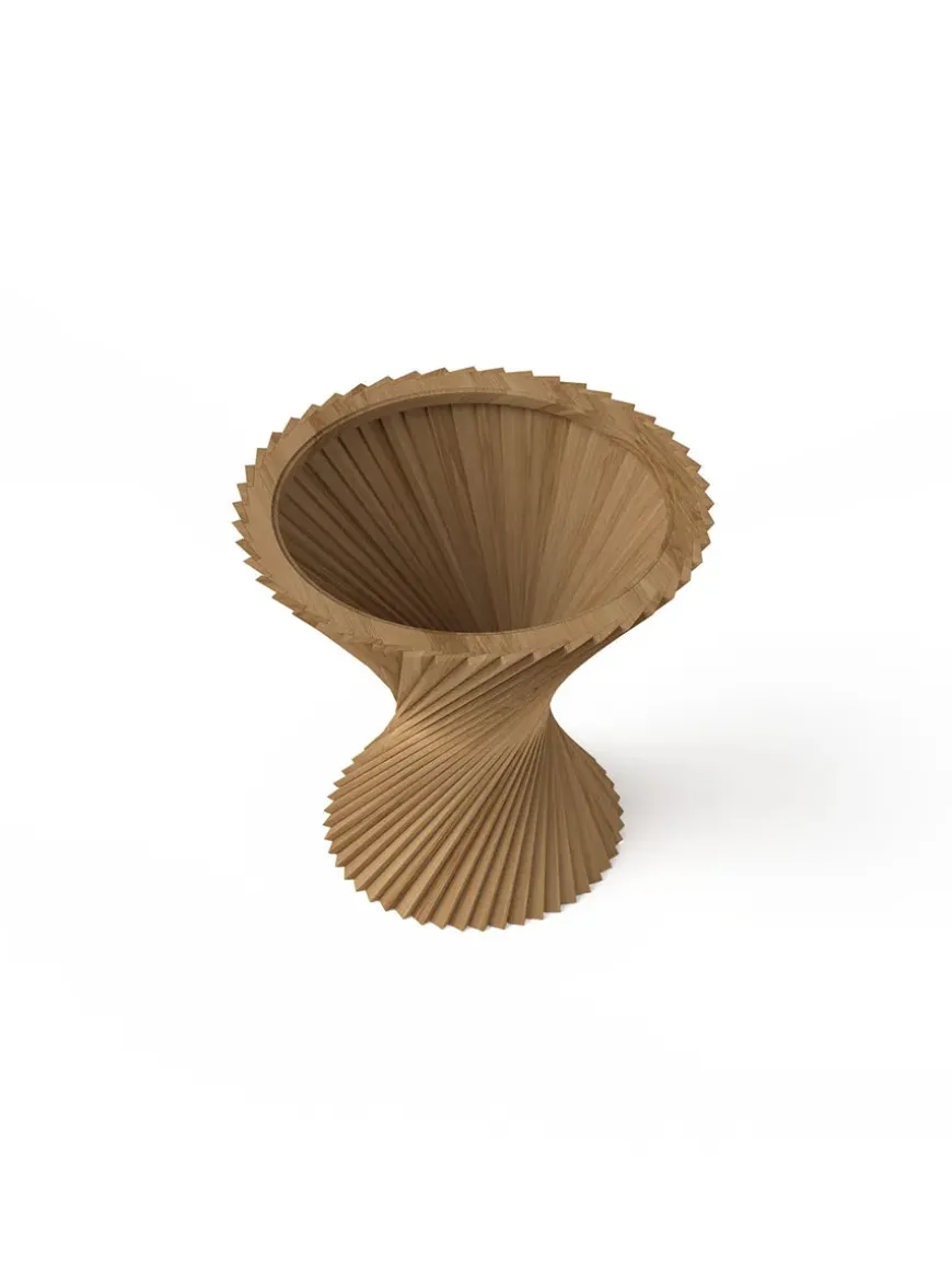 HYPERBEL sidebord, natur eg fra VIA Copenhagen