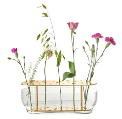 Ikebana Vase Long, stål af Jaime Hayon