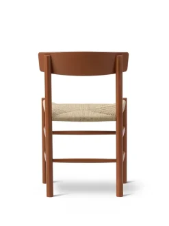 J39 Folkestolen, sortlakeret bøg af Børge Mogensen