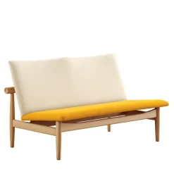 Japan 2 pers. sofa, eg klar olie af Finn Juhl
