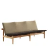 Japan 3 pers. sofa, eg olie af Finn Juhl