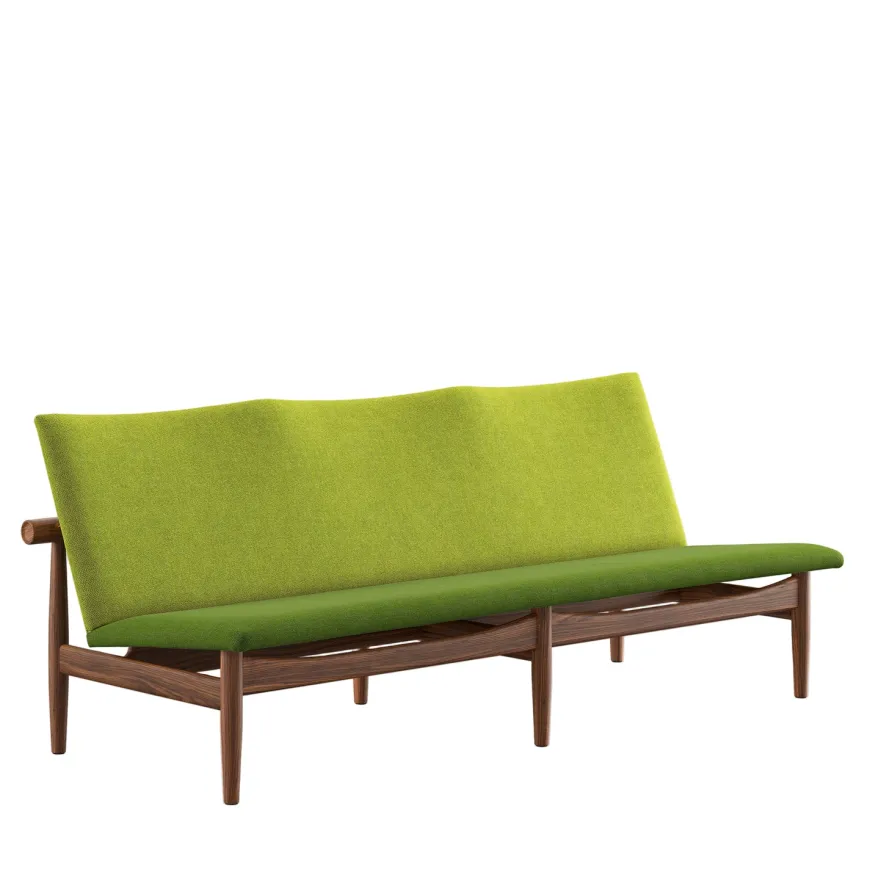 Japan 3 pers. sofa, eg olie af Finn Juhl