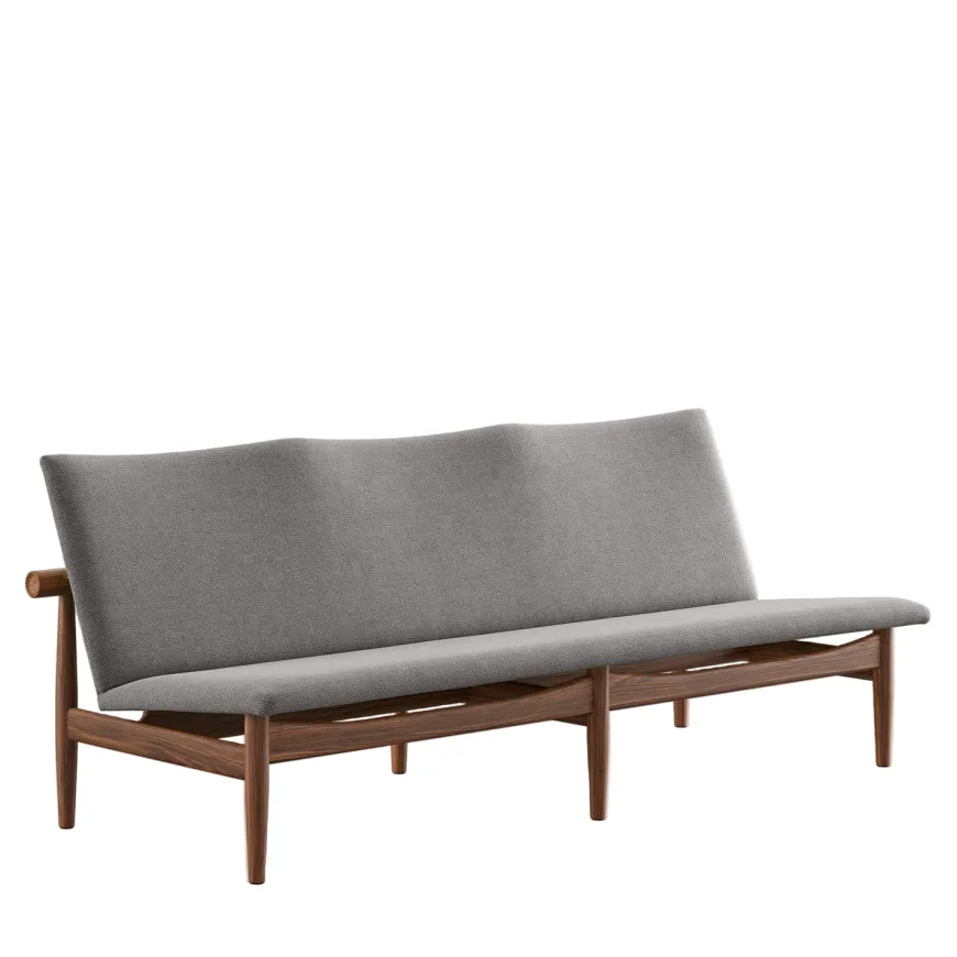 Japan 3 pers. sofa, eg olie af Finn Juhl
