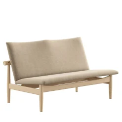 Japan 2 pers. sofa, eg olie af Finn Juhl