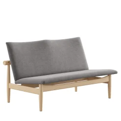 Japan 2 pers. sofa, eg olie af Finn Juhl