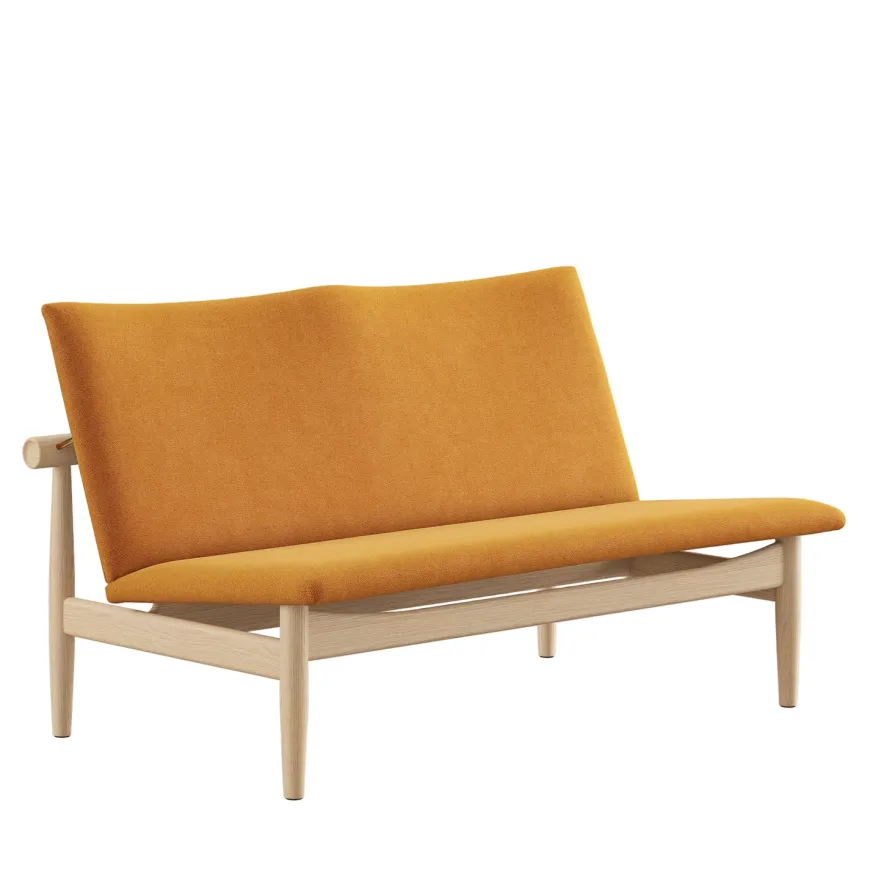 Japan 2 pers. sofa, eg olie af Finn Juhl