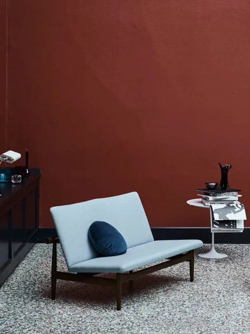 Japan 2 pers. sofa, eg olie af Finn Juhl