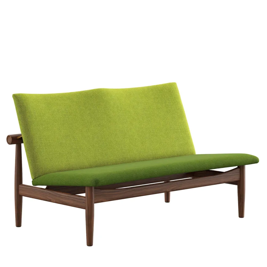 Japan 2 pers. sofa, eg olie af Finn Juhl
