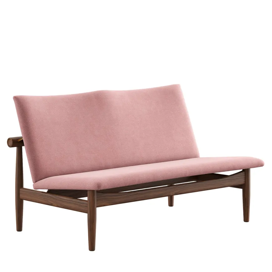 Japan 2 pers. sofa, eg olie af Finn Juhl