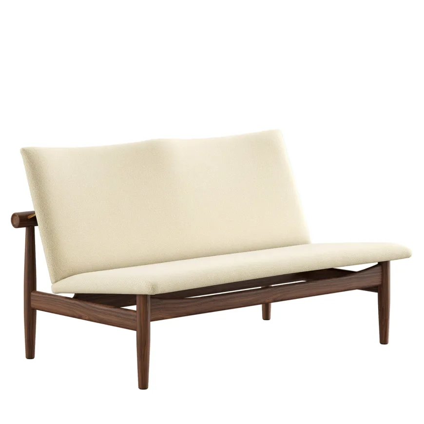 Japan 2 pers. sofa, valnød af Finn Juhl