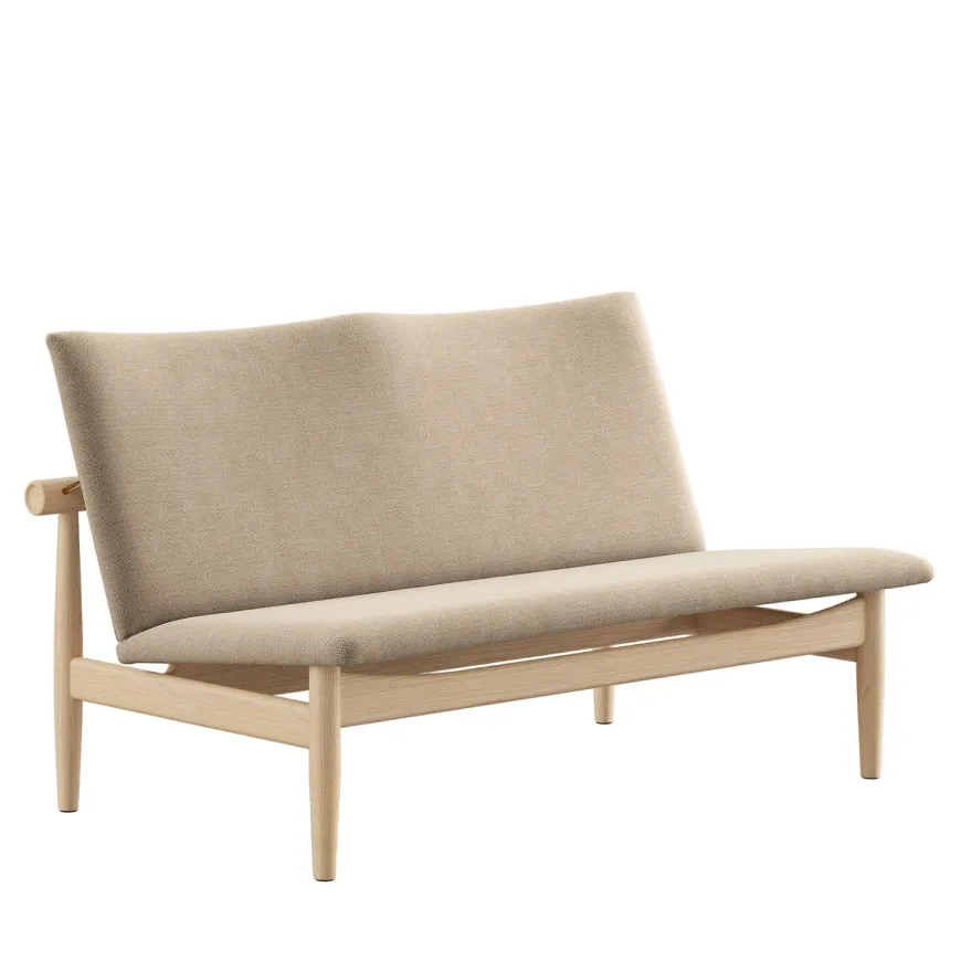 Japan 2 pers. sofa, valnød af Finn Juhl
