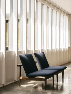 Japan stol, eg olie af Finn Juhl