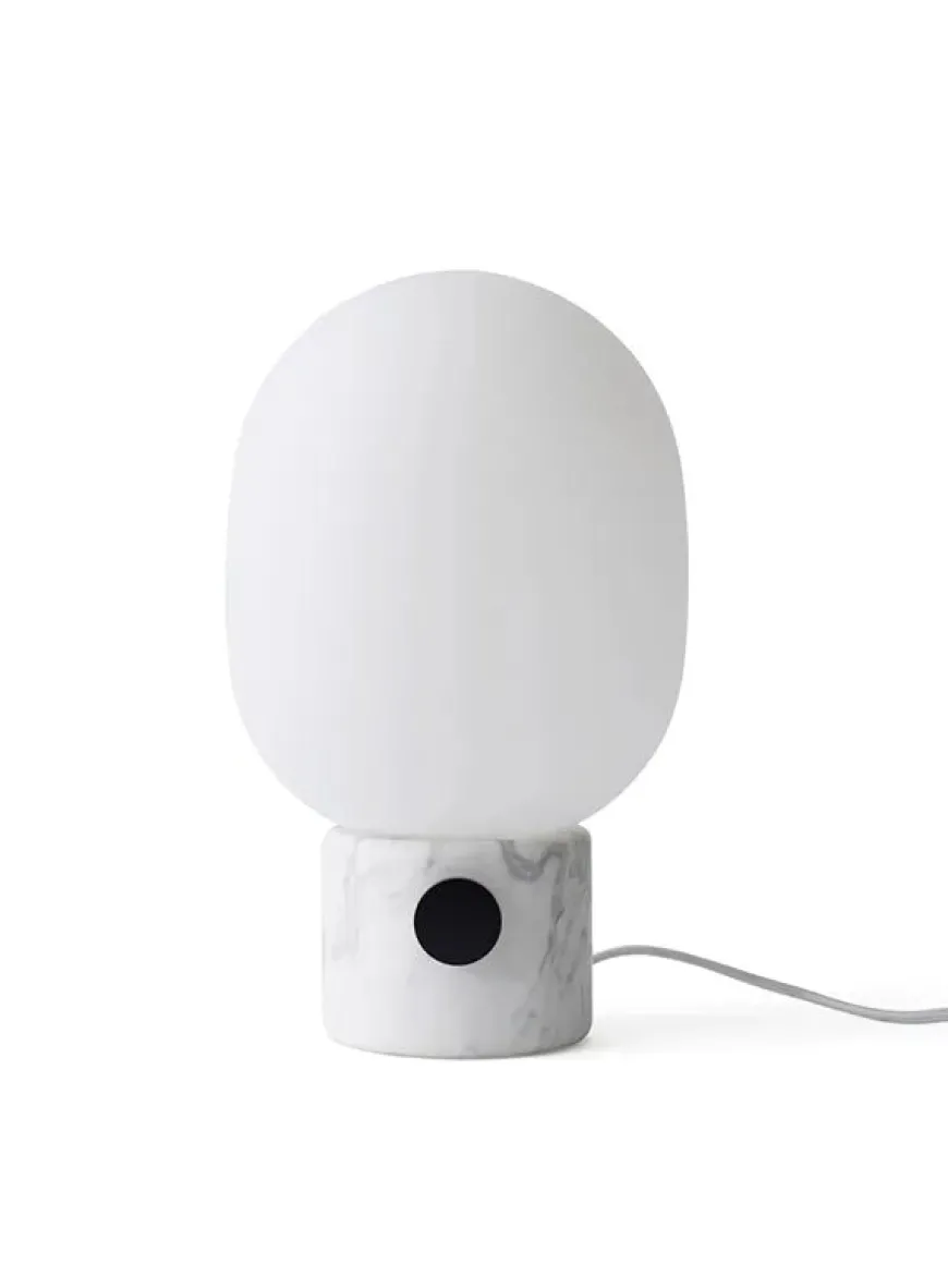 JWDA Table Lamp, red travertine stone fra Audo Copenhagen